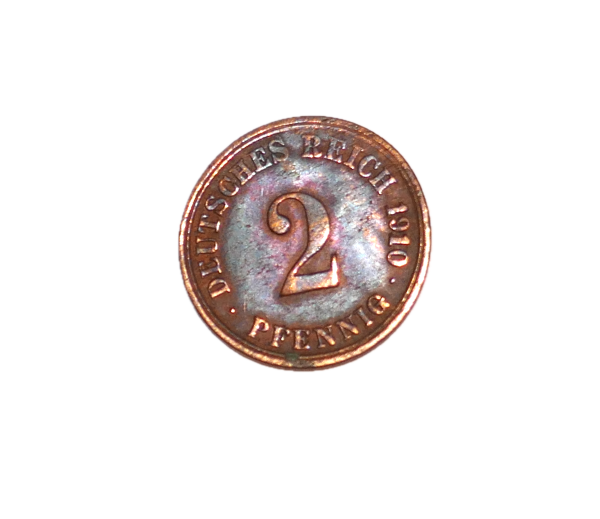 2 Pfennig 1910 Coin