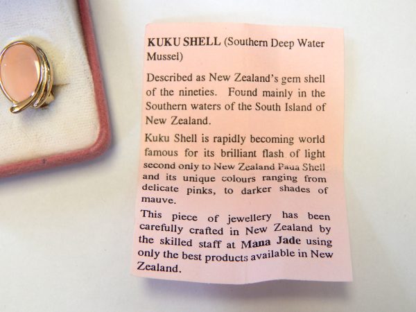 Kuku Shell Clip On Earrings - Image 2