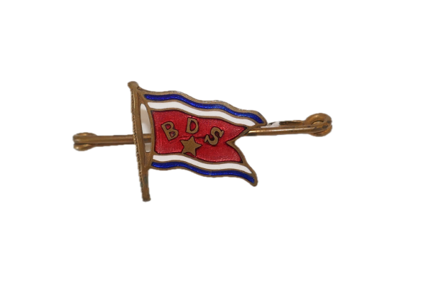 BDS - Bergen Shipping line - Enamel  Badge