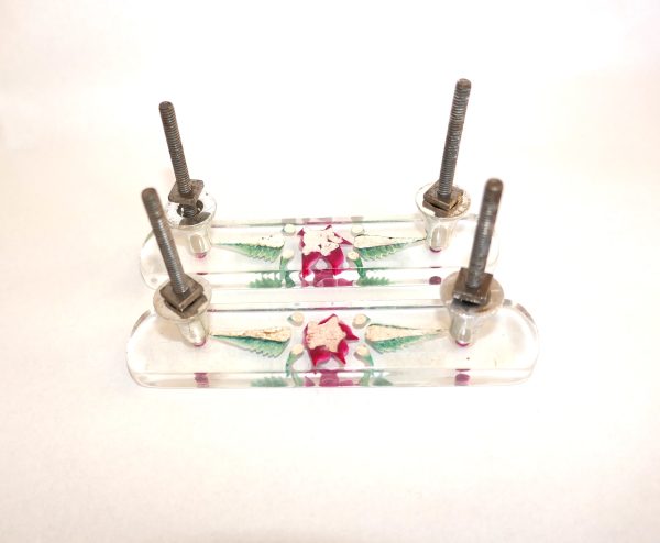 Pr of Lucite Pull handles - Image 3