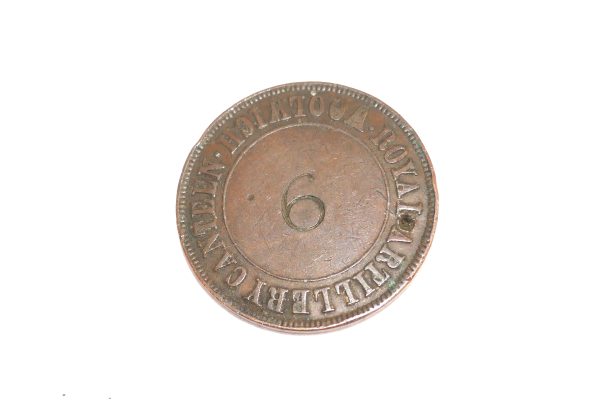 Artillery canteen token for table. - Image 2