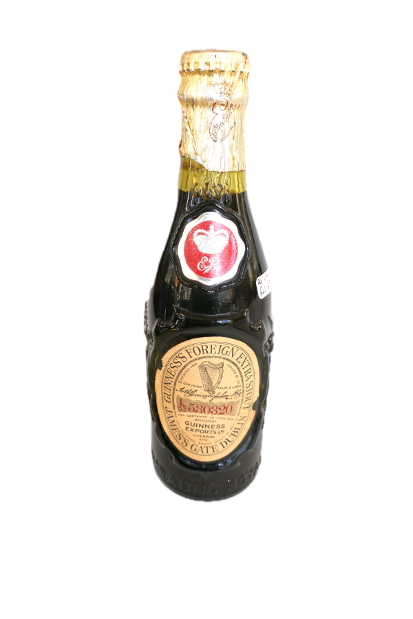 1953 Full bottle of Guinness's Foreign Extra Stout