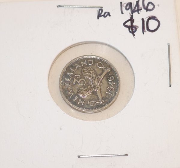 1946 NZ Threepence