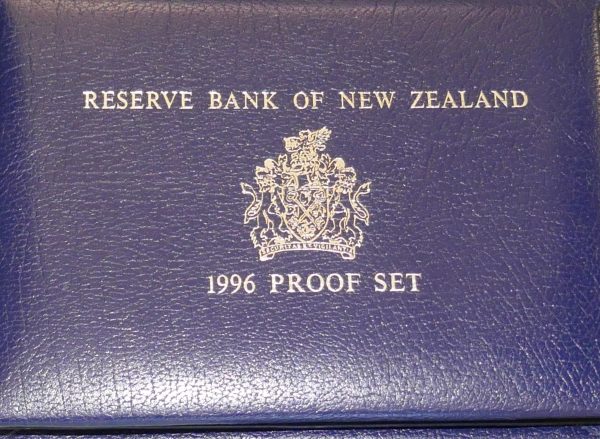 1996 Bank of New Zealand Proof coin set - Image 3