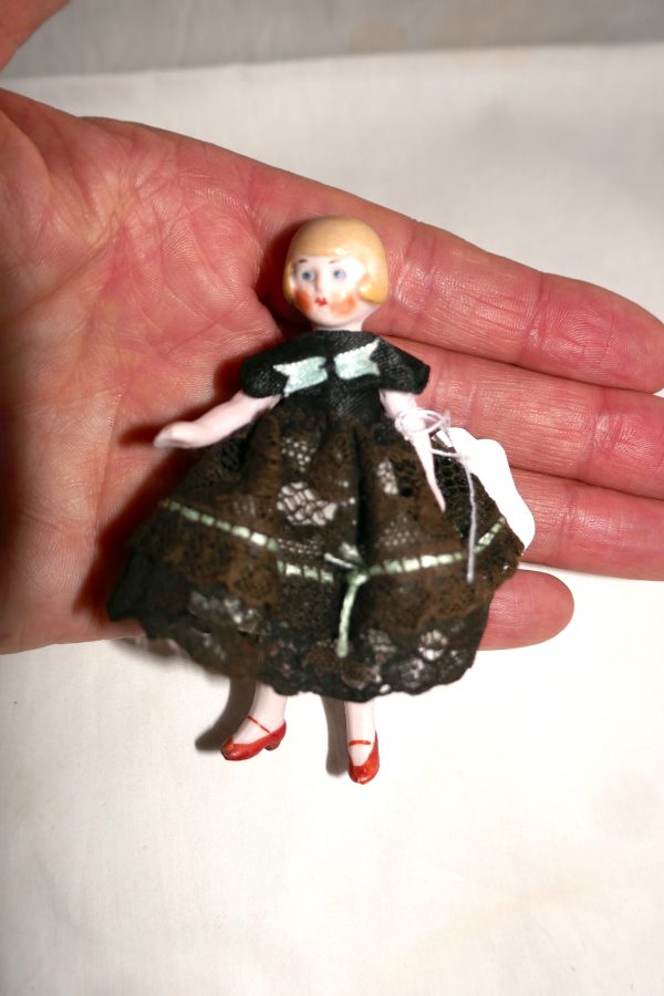 Sweet little Antique French Bisque Doll