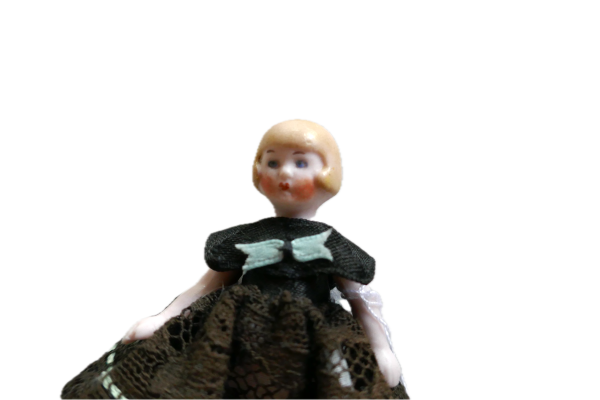 Sweet little Antique French Bisque Doll - Image 5