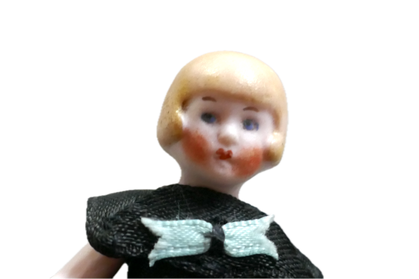 Sweet little Antique French Bisque Doll - Image 2