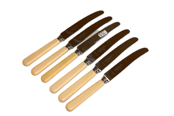 Set of Vintage Bone handled knives