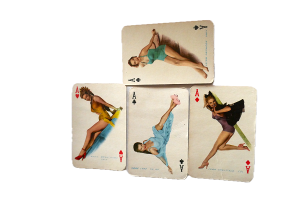 x4, 1950's NZ Rare Maple Leaf Gum Film Stars cards - Image 2