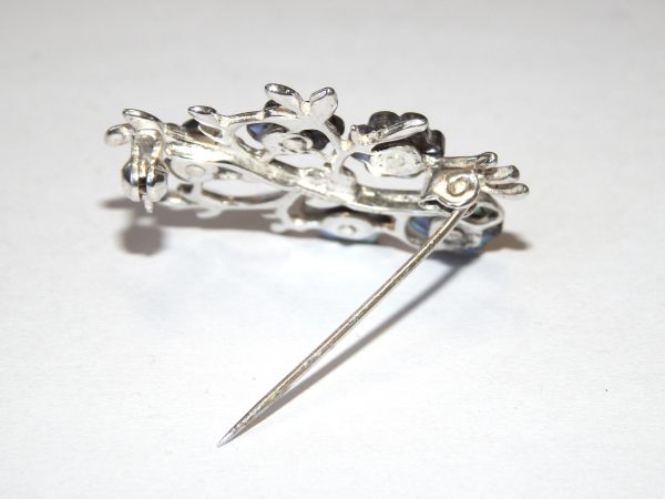 Sterling Silver Paua Flower Brooch - Image 3