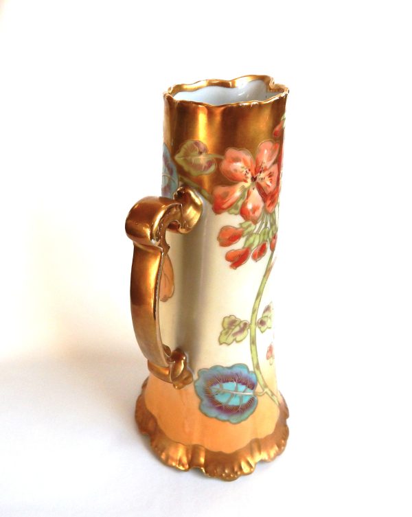 Gorgeous Hand Painted Limoges Jug Vase - Image 2