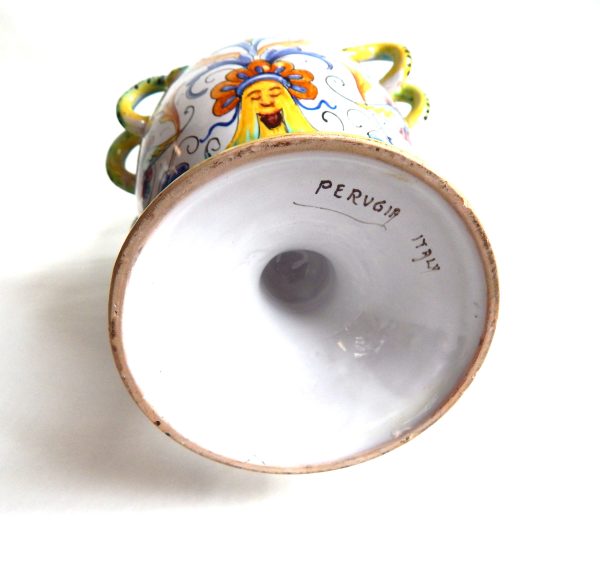 Quirky Hand Made Italian Pottery Vase - Image 4