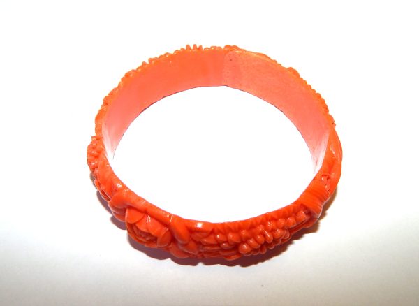 Casein Art Deco Bangle - Image 2