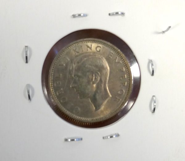 1944 NZ Sixpence - Image 2