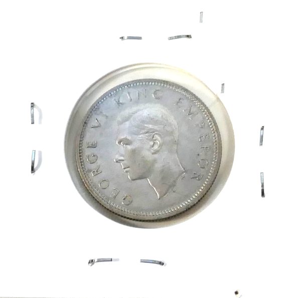 1937 NZ Shilling . - Image 2