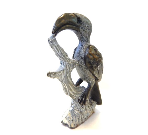 Carved Stone Bird Figurine