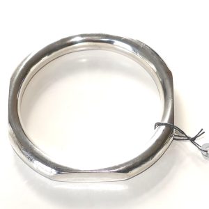 Cut out Sterling Silver 24 gram Bangle.
