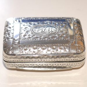 1700’s John Shaw , Sterling Silver ANTIQUE Vinaigrette