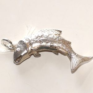 NZ Trout Sterling Silver Charm / Pendant