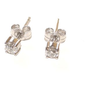 NEW 9ct Gold Diamond Stud earrings