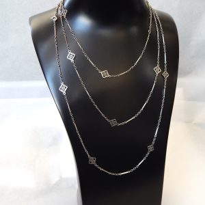 Sterling Silver Antique Continental Chain