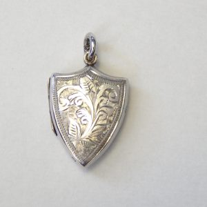 Circa 1898 Sterling Silver Locket