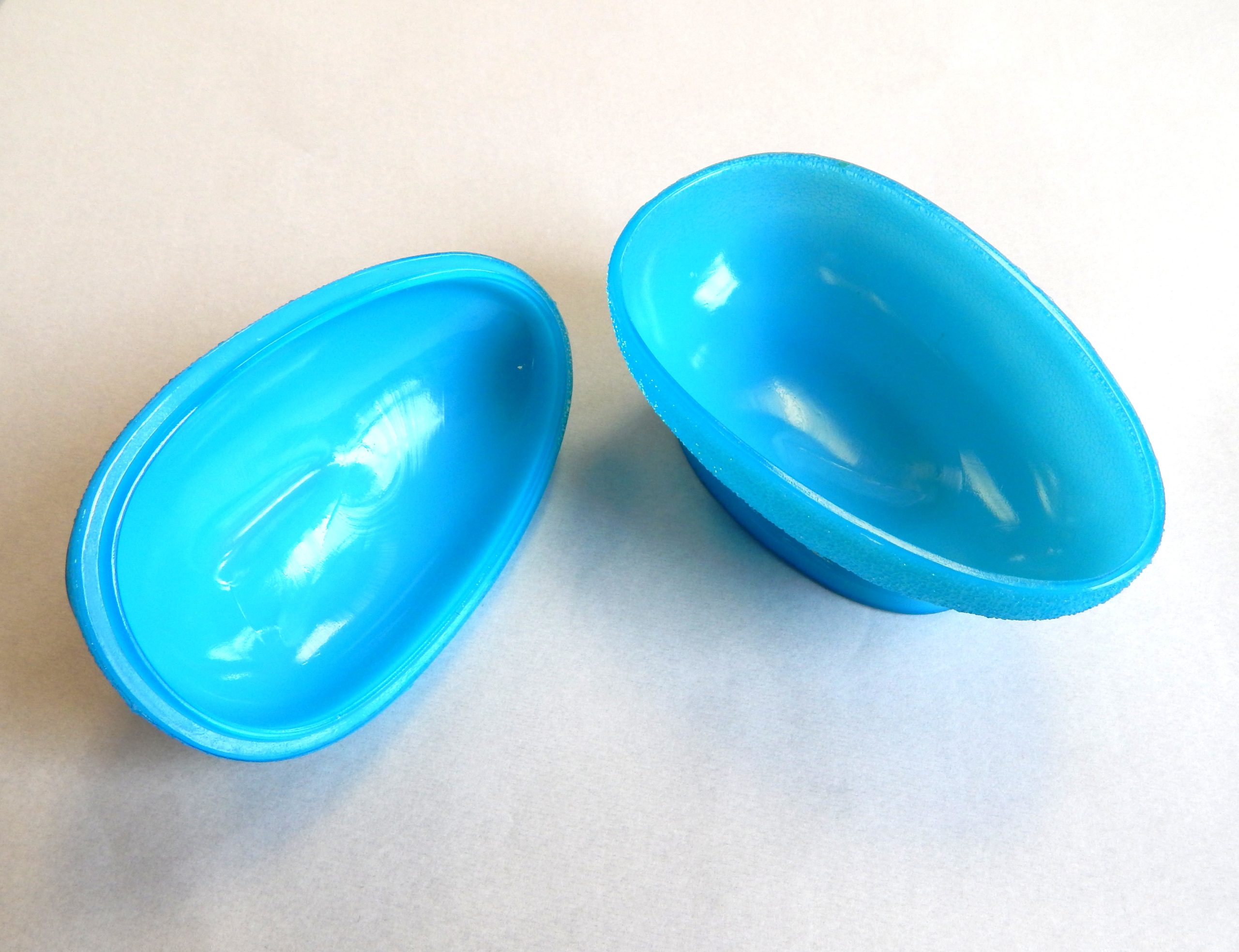 French Portieux Vallerysthal Blue Milk Glass Covered Trinket-Candy Dish - Image 4