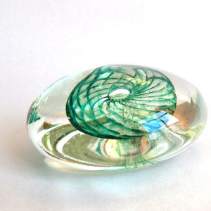 Hand Blown Glass Paperweight