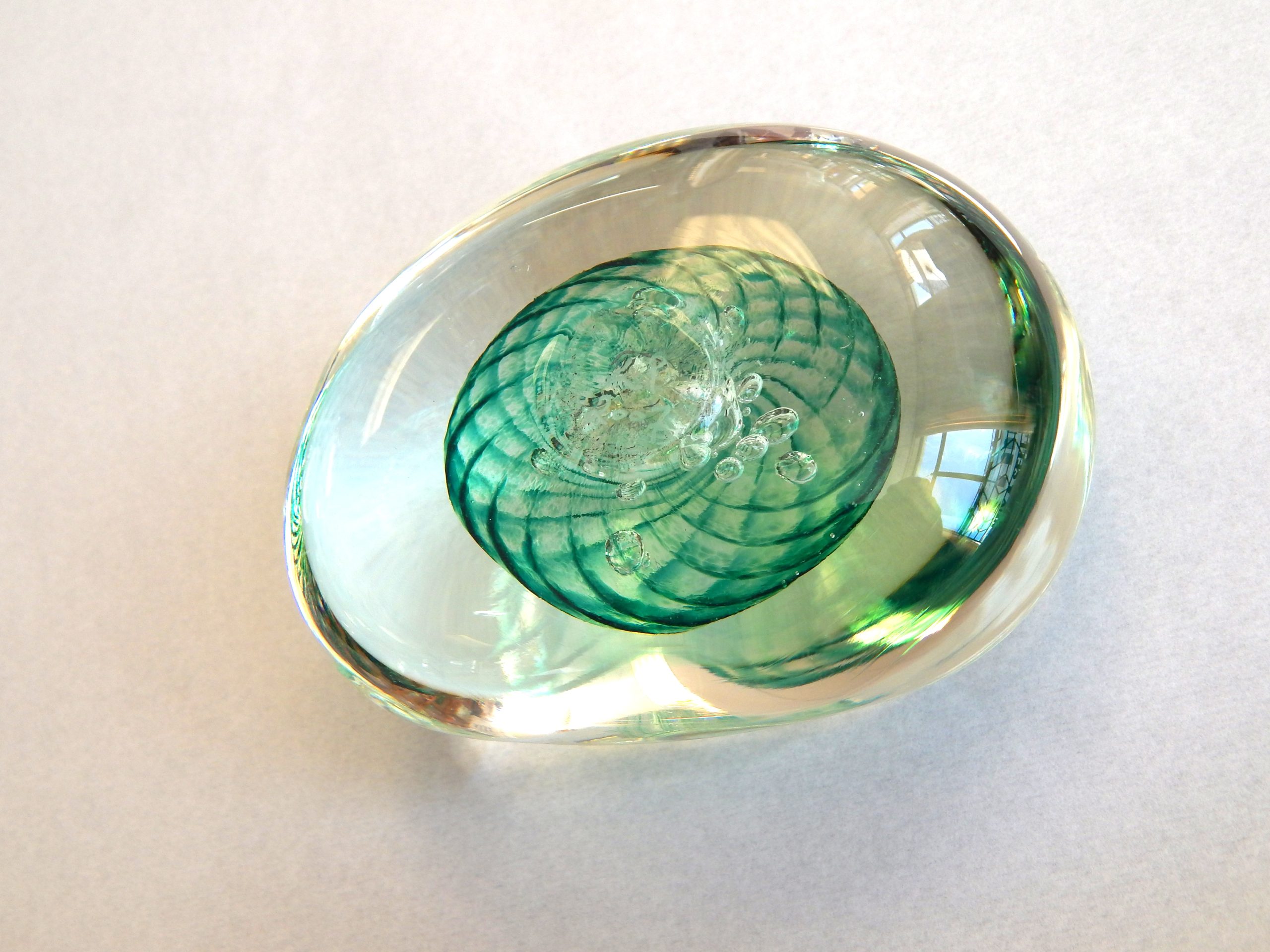 Hand Blown Glass Paperweight - Image 3