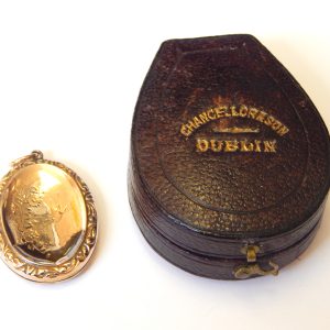 Chancellor & Son 9ct Gold Locket with Box